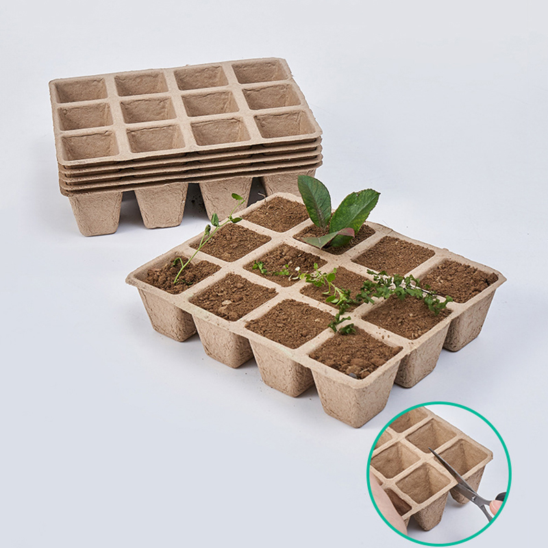Seed Starter Tray - 5 adet 12 Delikli Bitki Kreş