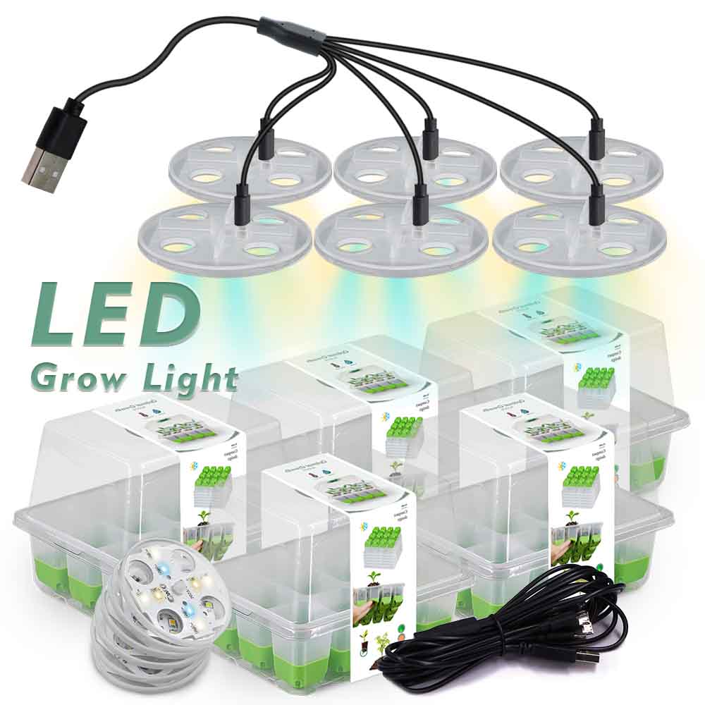 Seed Starter Tray - LED Büyümek Işık Fide Başlangıç Tepsisi