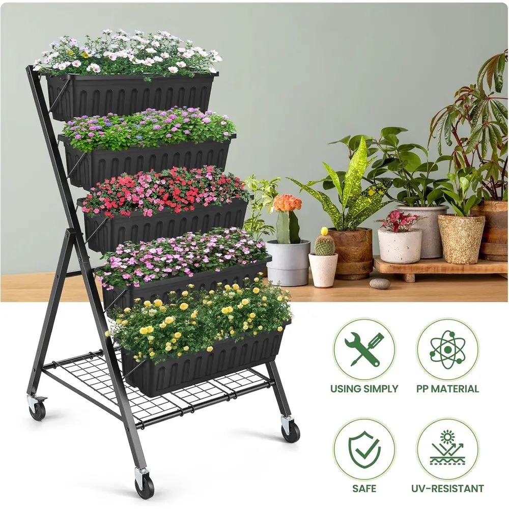 5 Katmanlı Metal Yükseltilmiş  - Raised Garden Bed incelemesi ve fiyatı