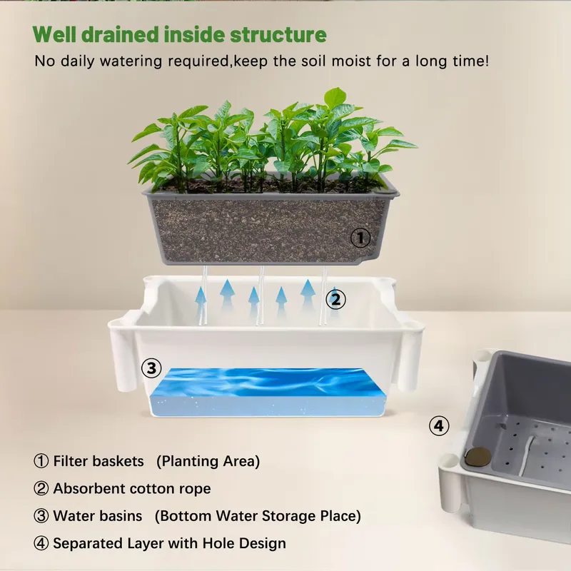 Hareketli Dikey 3 Katlı Kendi  - Vertical Planter incelemesi ve fiyatı
