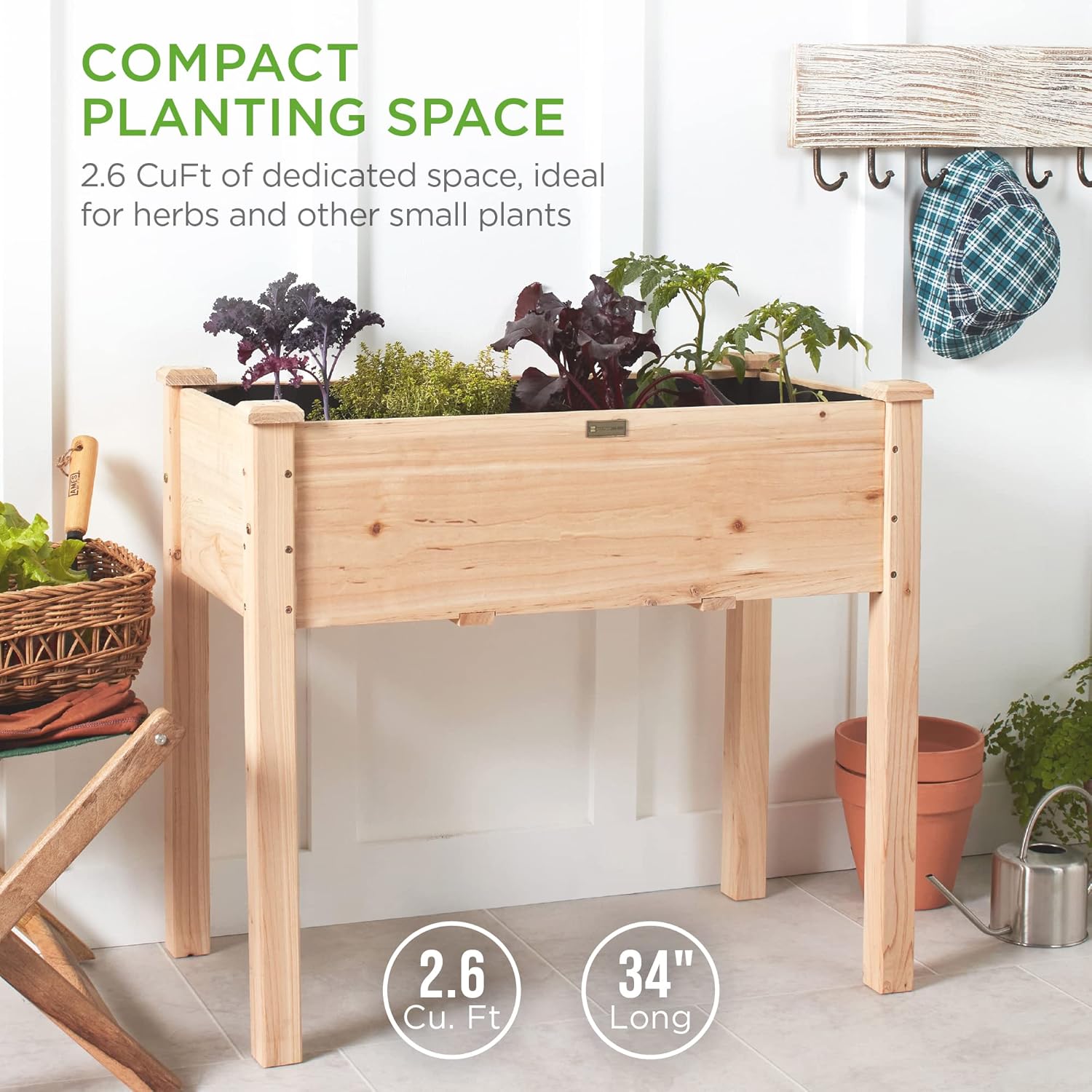 34x18x30 inç Yükseltilmiş Bahç - Raised Garden Bed incelemesi ve fiyatı