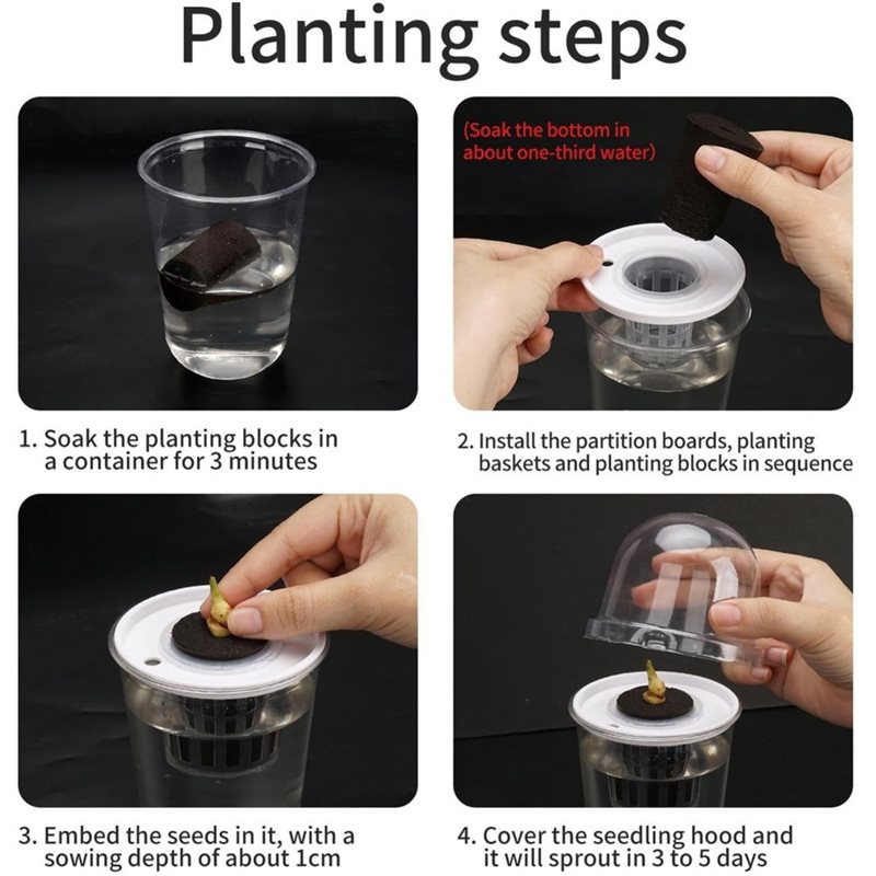 [ABFI!] Hidroponik Fide Kaplar - Hydroponic Kit incelemesi ve fiyatı